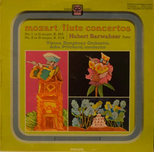 Flute Concertos No. 1 In G Major, K. 313, No. 2 In D Major, K. 314
