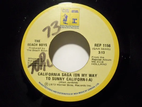 California Saga (On My Way To Sunny Californ-i-a)