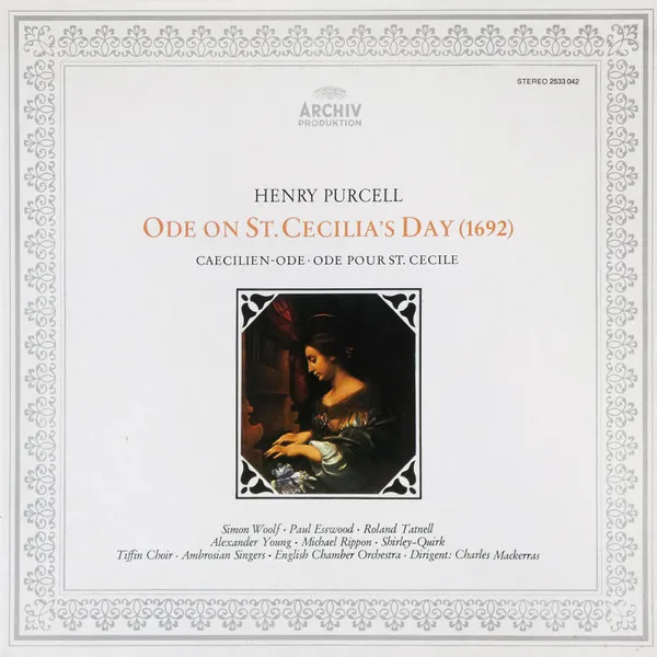 Ode On St. Cecilia's Day (1692)