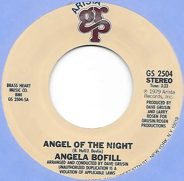 Angel Of The Night / Rainbow Child (Little Pas)