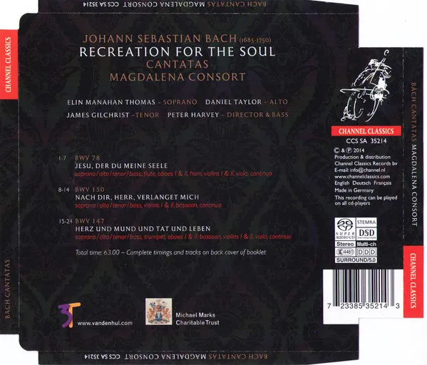 Bach Cantatas: Recreation For The Soul