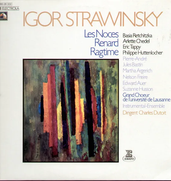 Les Noces / Renard / Ragtime