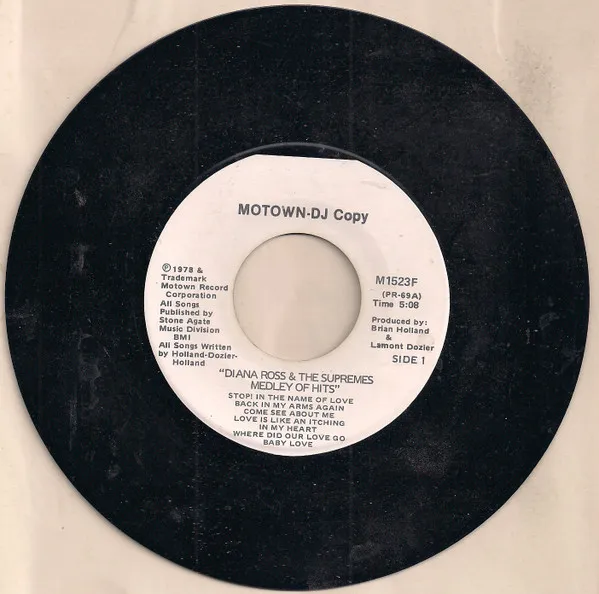 Diana Ross & The Supremes Medley Of Hits