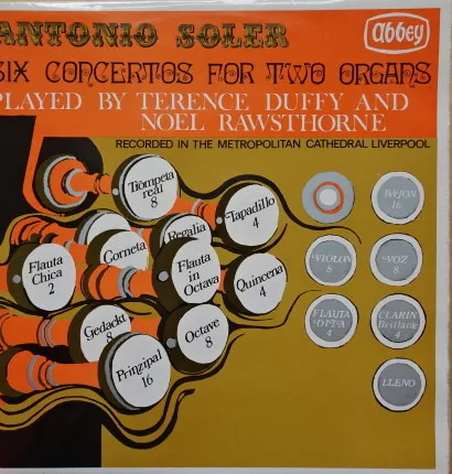 Six Concertos For Two Organs