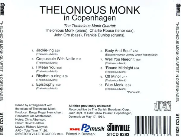 Monk In Copenhagen