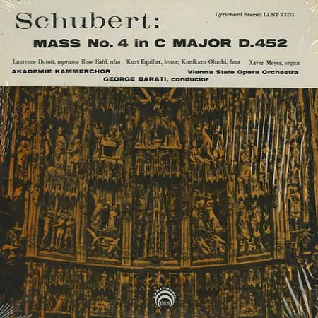 Mass No. 4 In C Major D.452