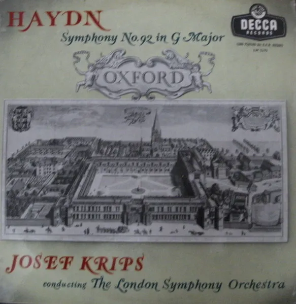 Symphony No. 92 In G Major ("Oxford")