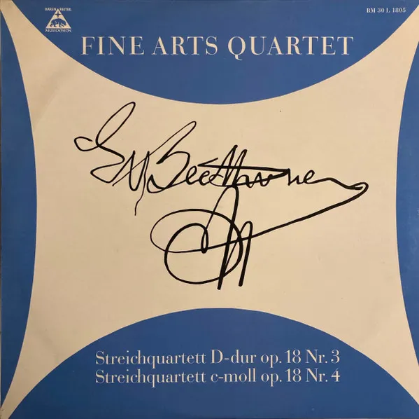 Streichquartett D-dur Op. 18 Nr. 3 / Streichquartett C-moll Op. 18 Nr. 4