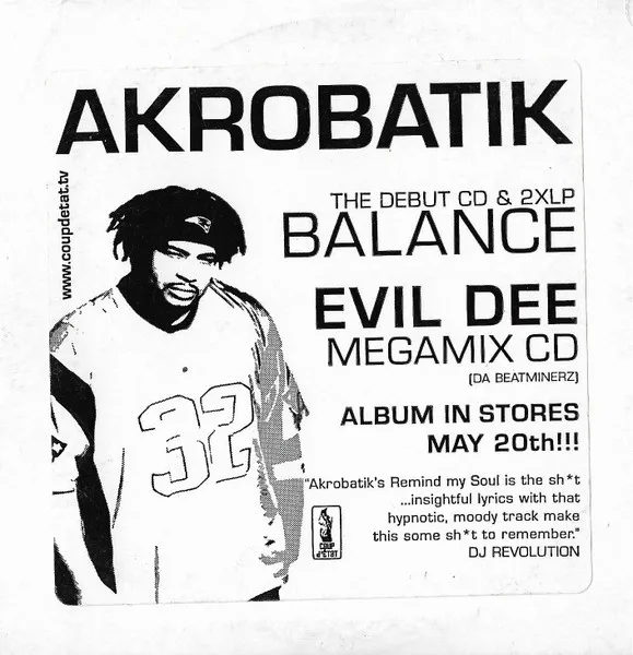 Balance - Evil Dee Megamix CD