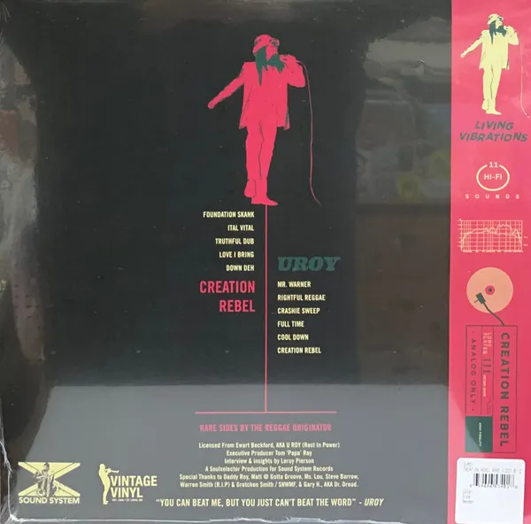 Creation Rebel: Rare Sides By The Reggae Originator