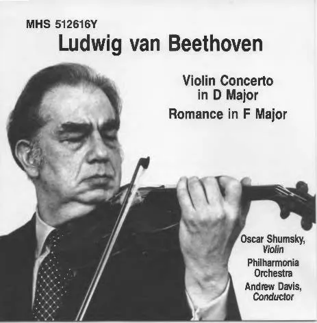 Violin Concerto In D Major / Romance In F Major