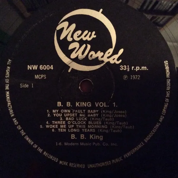 B.B.King Volume 1