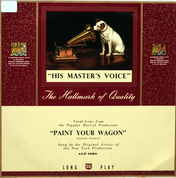 "Paint Your Wagon" Vocal Gems From The Popular Musical Production