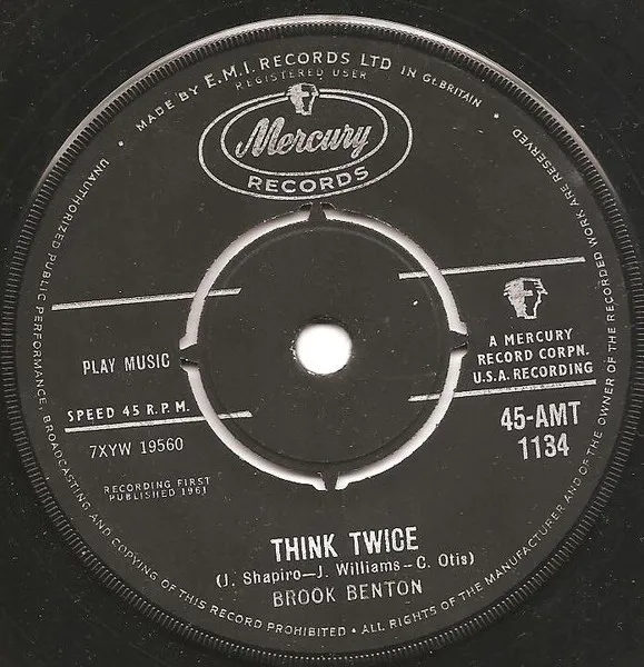 Think Twice / For My Baby