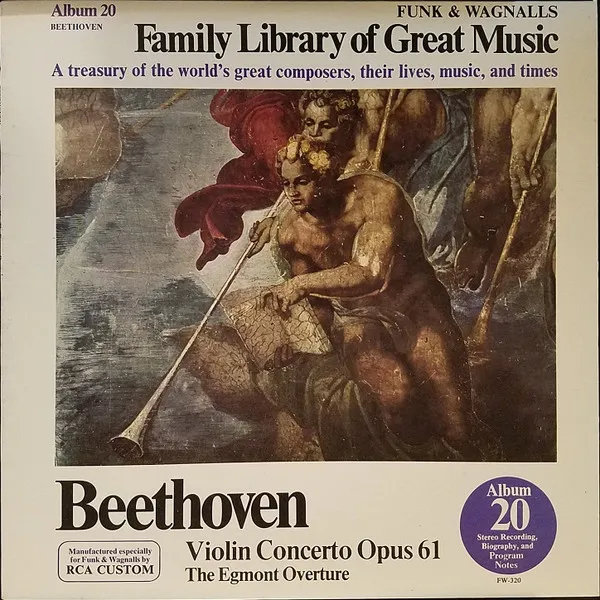 Violin Concerto Opus 61 / The Egmont Overture