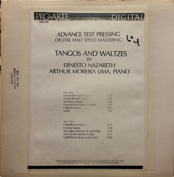 Tangos And Waltzes By Ernesto Nazareth