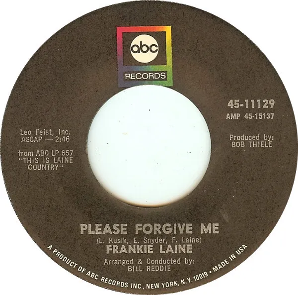 Please Forgive Me