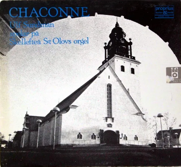 Chaconne - Ulf Sundman Spelar På Skellefteå S:t Olovs Orgel