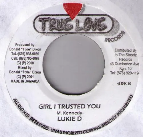 Girl I Trusted You
