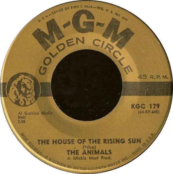 The House Of The Rising Sun / I'm Crying
