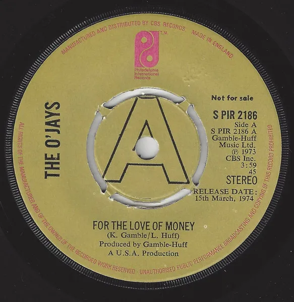 For The Love Of Money / People Keep Telling Me