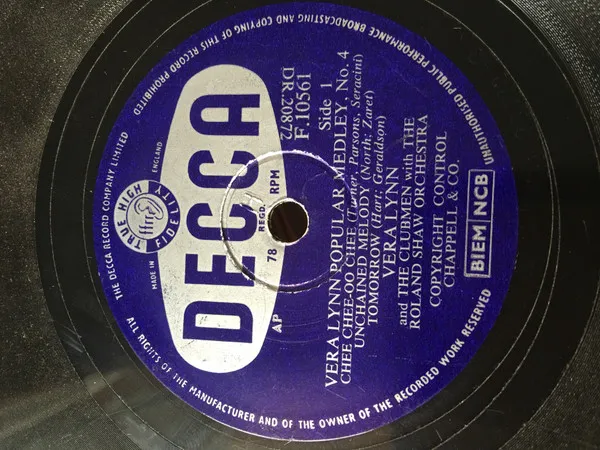 Vera Lynn Popular Medley, No.4