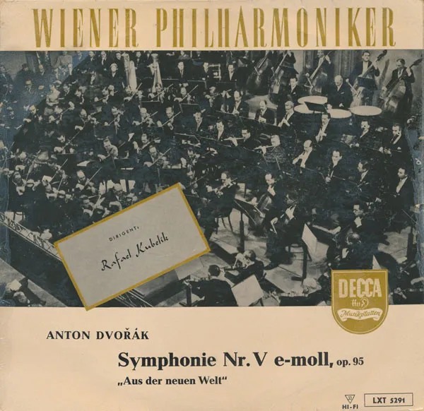 Symphonie Nr. V E-Moll, Op. 95 "Aus Der Neuen Welt"