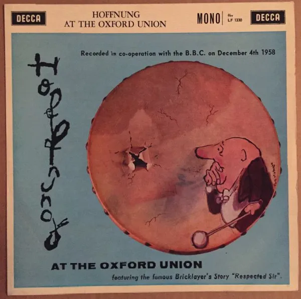 Hoffnung At The Oxford Union