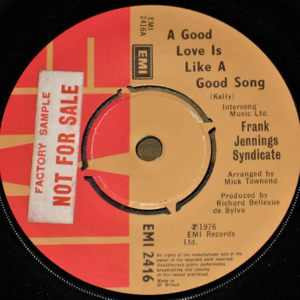 A Good Love Is Like A Good Song