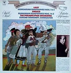 Hungarian Rhapsodies Nos. 1 & 2; Rumanian Rhapsodies Nos. 1 & 2