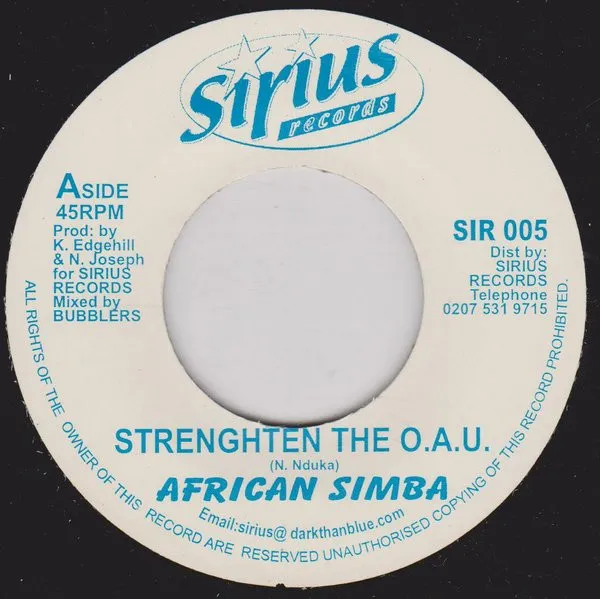 Strenghten The O.A.U.