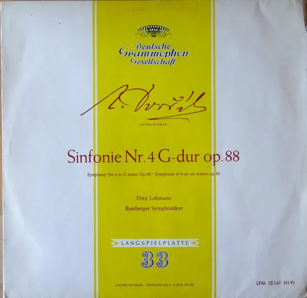Sinfonie Nr. 4 G-Dur Op. 88