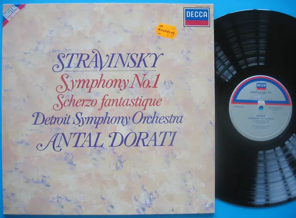 Symphony N° 1 In E Flat Major / Scherzo Fantastique Op. 3