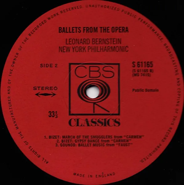 Ballets From The Opera