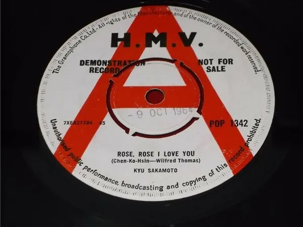 Rose, Rose I Love You / Sayonara Tokyo