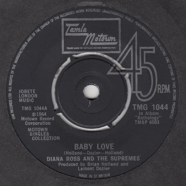 Baby Love / Stop! In The Name Of Love