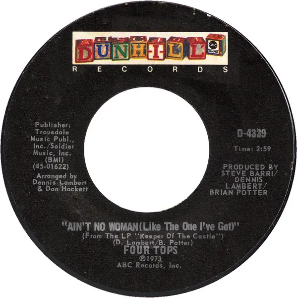 Ain't No Woman (Like The One I've Got) / The Good Lord Knows