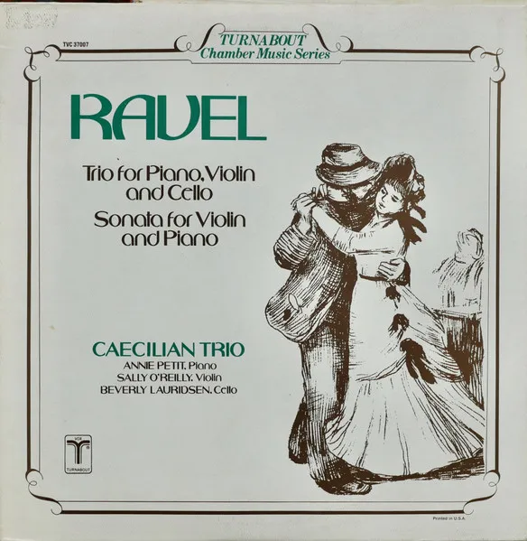 Trio For Piano, Violin And Cello / Sonata For Violin And Piano