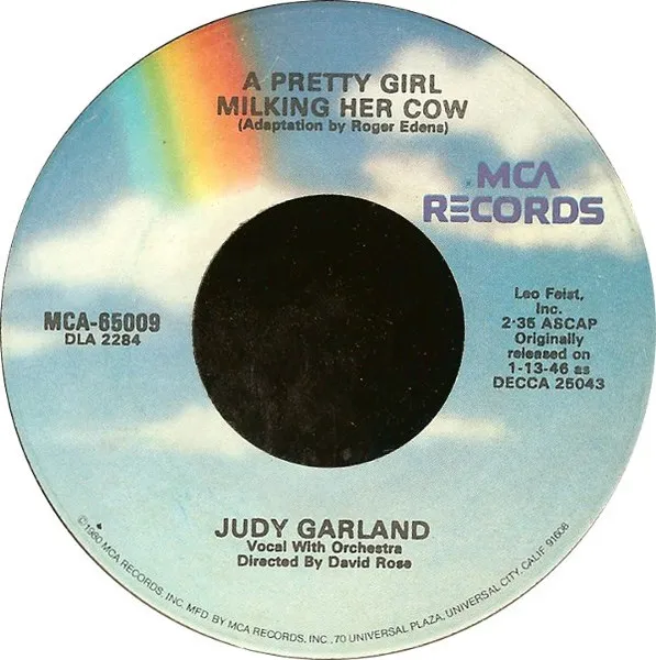 A Pretty Girl Milking Her Cow / It's A Great Day For The Irish