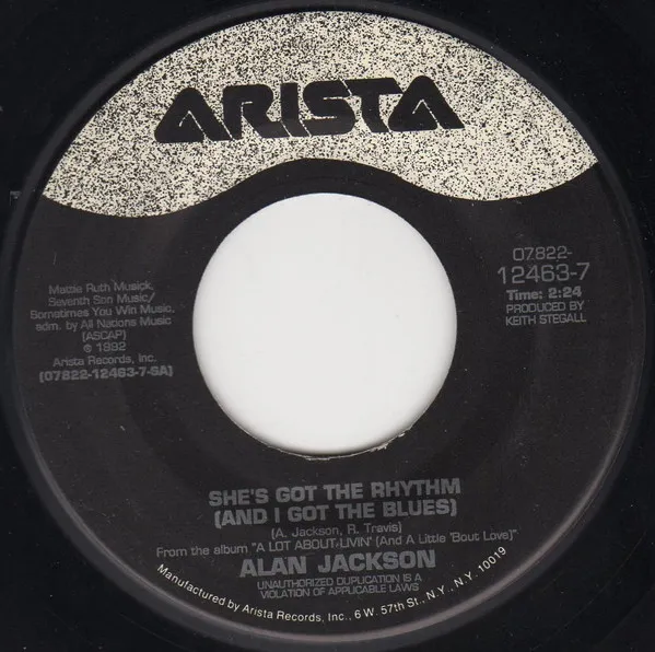 She's Got The Rhythm (And I've Got The Blues)