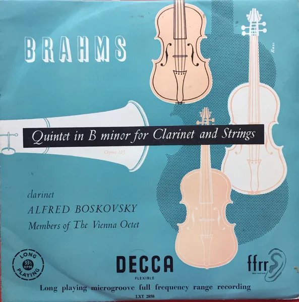 Quintet In B Minor For Clarinet And Strings, Opus 115
