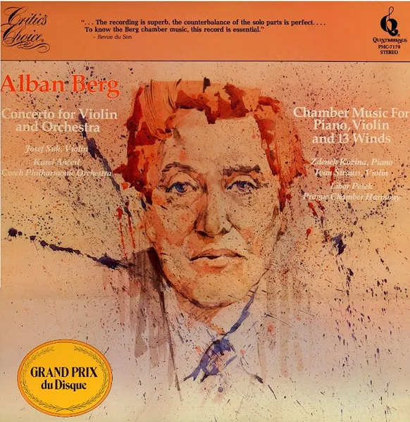 Concerto For Violin And Orchestra / Chamber Music For Piano, Violin And 13 Winds