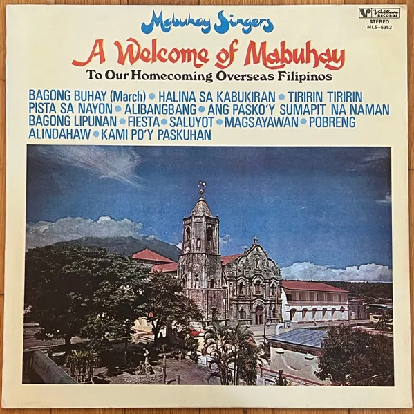 A Welcome Of Mabuhay