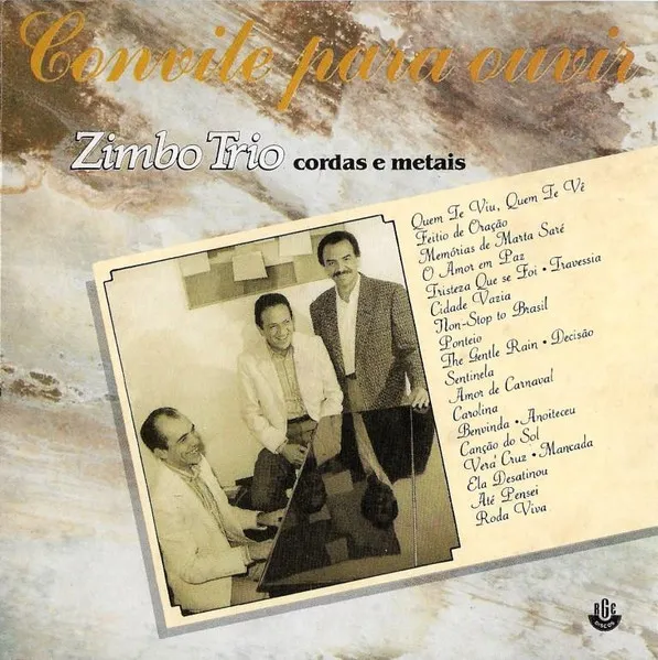 Convite Para Ouvir Zimbo Trio Cordas E Metais