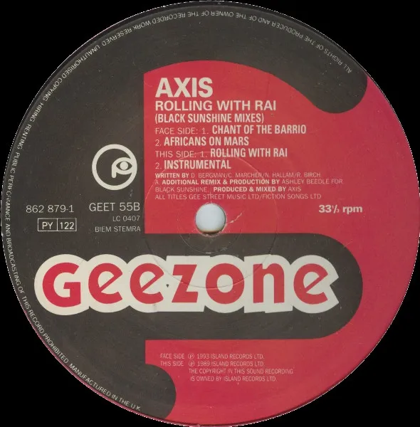 Rolling With Rai (Black Sunshine Mixes)