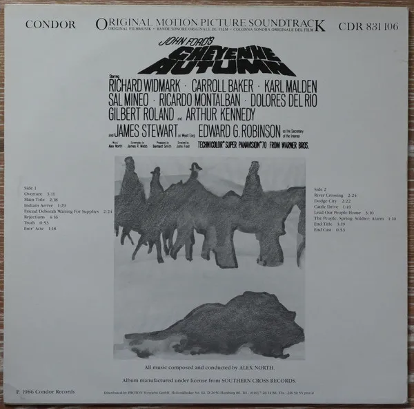Cheyenne Autumn (Original Motion Picture Soundtrack)