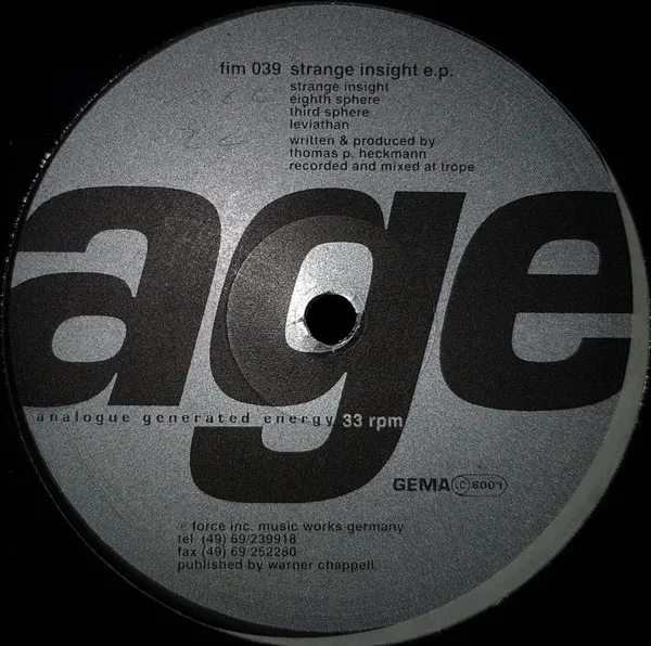 Strange Insight E.P.