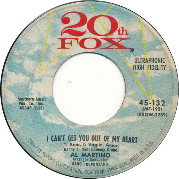 I Can't Get You Out Of My Heart