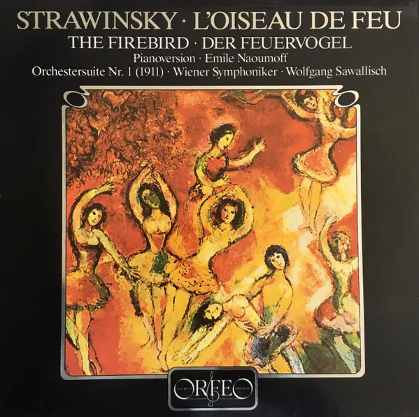 L'Oiseau De Feu = The Firebird = Der Feuervogel (Pianoversion / Orchestersuite Nr. 1)