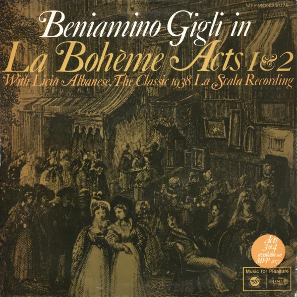 La Bohème Acts 1 & 2